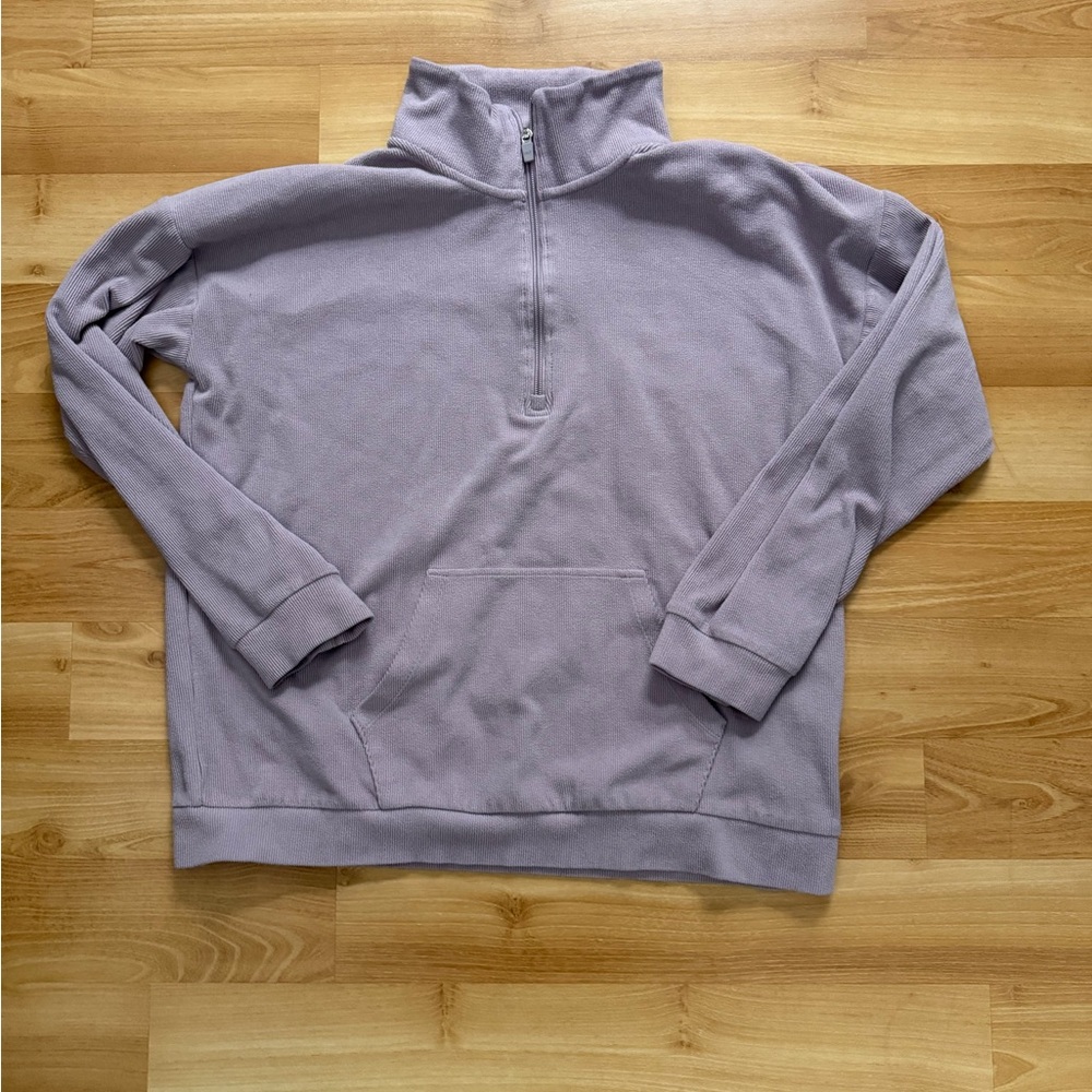 Marc New York Lavender Quarter Zip - Picture 3 of 6